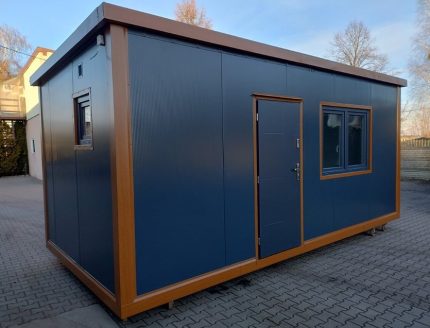 Vivienda 18m2 todo el año 6x3 grafito